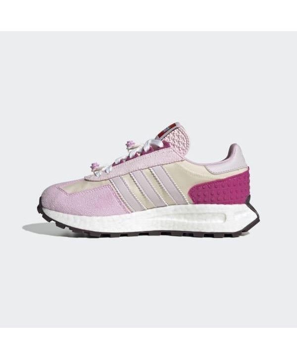 Adidas Originals Women's LEGO Retropy E5 Sneaker GX7202 Pink/Pink/Ivory