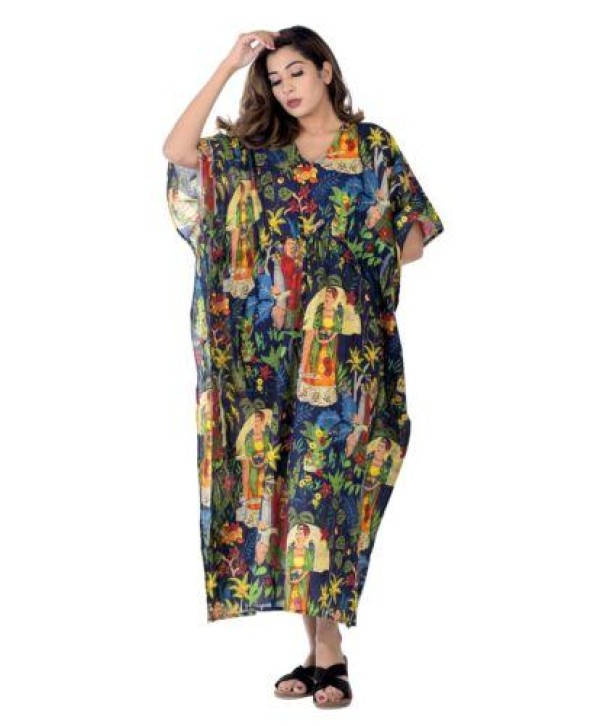 4 pc black frida long kaftan ** custom for njfo-1115**