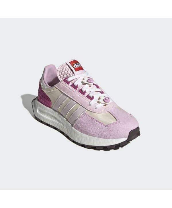 Adidas Originals Women's LEGO Retropy E5 Sneaker GX7202 Pink/Pink/Ivory