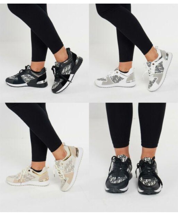 LADIES WOMENS FASHION SPORT RUNNING LACE UP JOGGING SNEAKERS TRAINERS SHOES