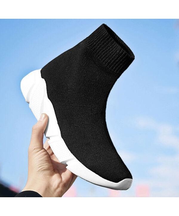 Socks Shoes Sneakers Breathable Casual Elasticity Platform Vulcanize Ankle Boots