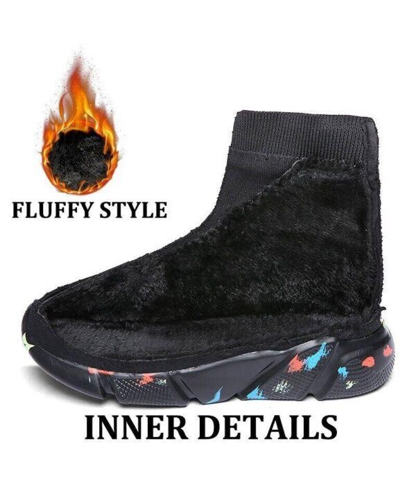 Socks Shoes Sneakers Breathable Casual Elasticity Platform Vulcanize Ankle Boots