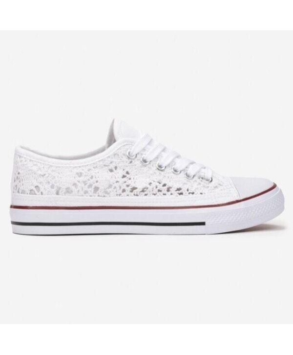 Womans Ladies Trainers Canvas Sneakers Pumps Plimsolls Summer Lace Up Size