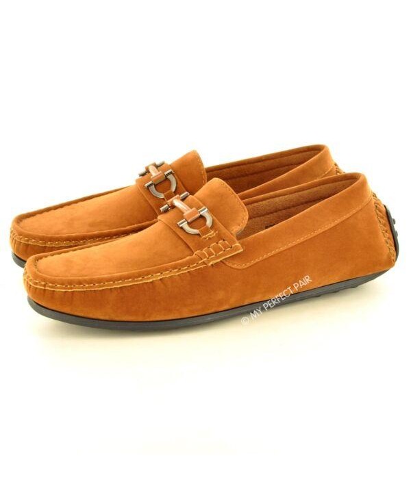 New Men's Faux Suede Casual Loafers Moccasins Slip on Shoes Avail. UK Sizes 6-11