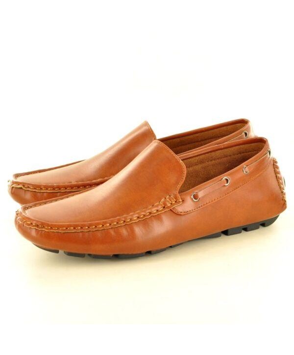 New Mens Faux Suede Casual Loafers Moccasins Slip on Shoes Avail. UK Sizes 6-11