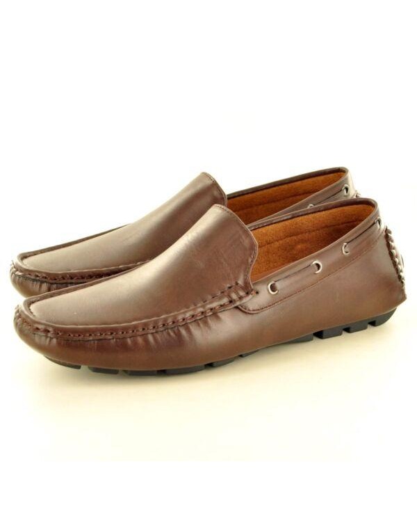 New Mens Faux Suede Casual Loafers Moccasins Slip on Shoes Avail. UK Sizes 6-11