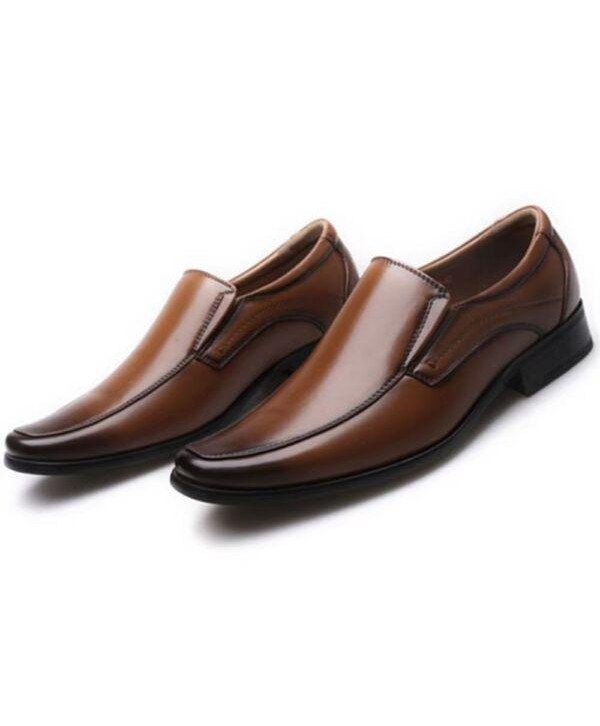 Men's Classic Square Toe Loafers Oxford Formal Slip on Dress Shoes US 6.5-12