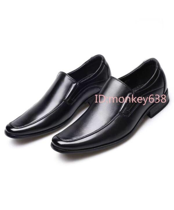 Men's Classic Square Toe Loafers Oxford Formal Slip on Dress Shoes US 6.5-12
