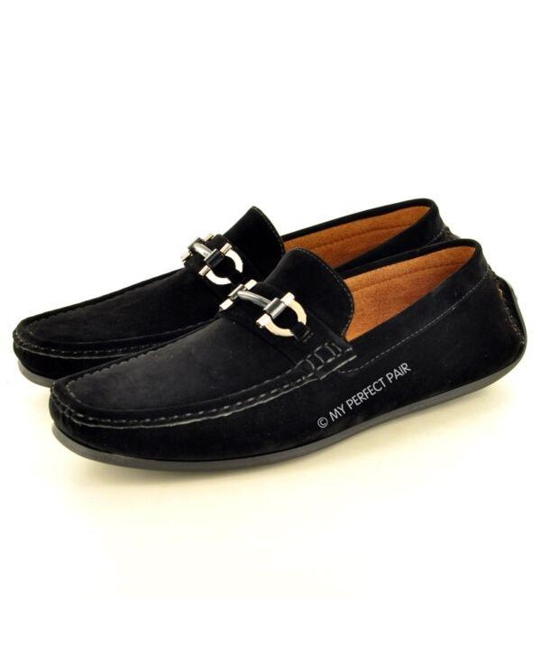 New Men's Faux Suede Casual Loafers Moccasins Slip on Shoes Avail. UK Sizes 6-11