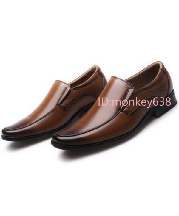 Men's Classic Square Toe Loafers Oxford Formal Slip on Dress Shoes US 6.5-12
