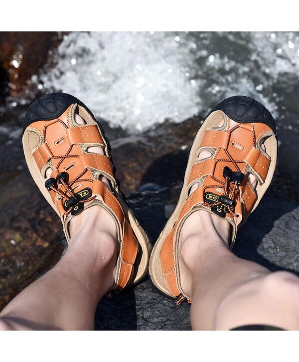 Casuals Shoes Men Sandals Hollow Out Beach Trail Sand Outdoor Close Top Trail Sz
