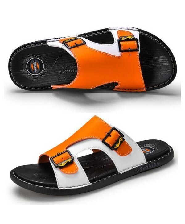 Men's Summer Sandals Original Slip-on Casual Sandals Fashion Men Slippers Size