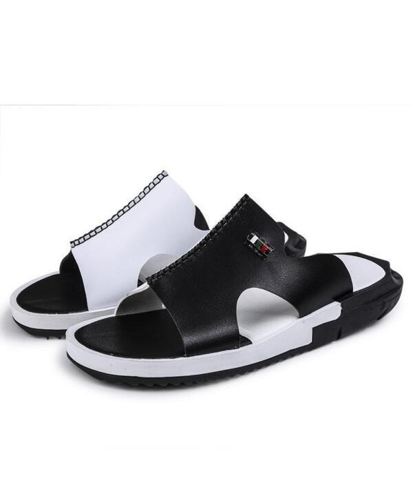 Men's Summer Sandals Original Slip-on Casual Sandals Fashion Men Slippers Size