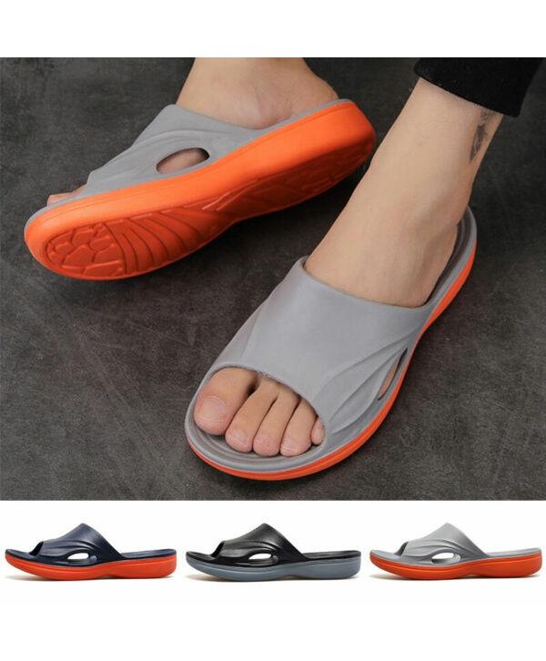 Mens Shoes Slip On Sport Slide Sandals Flip Flop Shower Shoes Slipper House Pool