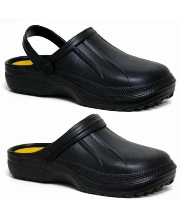 Men Summer Garden Pool Nursed Slip On Holiday Sandal Flats Clog Mule Beach Shoes