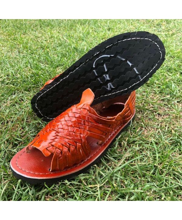 Men's Pachuco Open-Toed Sandals Huarache de Correa Mexicano GUARACHE SANDALIA 