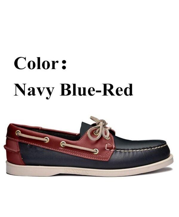 Men's Genuine Leather Casual Shoes Comfortable Soft Flat Loafers Driving Shoes