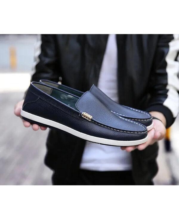 Men Driving Casual Shoes Comfortable Slip on Flats Loafers  Shoes Boat Shoes New