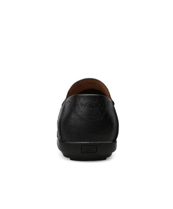Men Casual Shoes Genuine Leather Breathable Loafers Moccasins Slip on Boat Shoes
