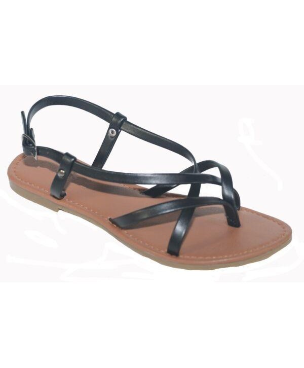 New Women Gladiator Sandals Shoes Thong Flops T Strap Flip Flat Size Strappy Toe